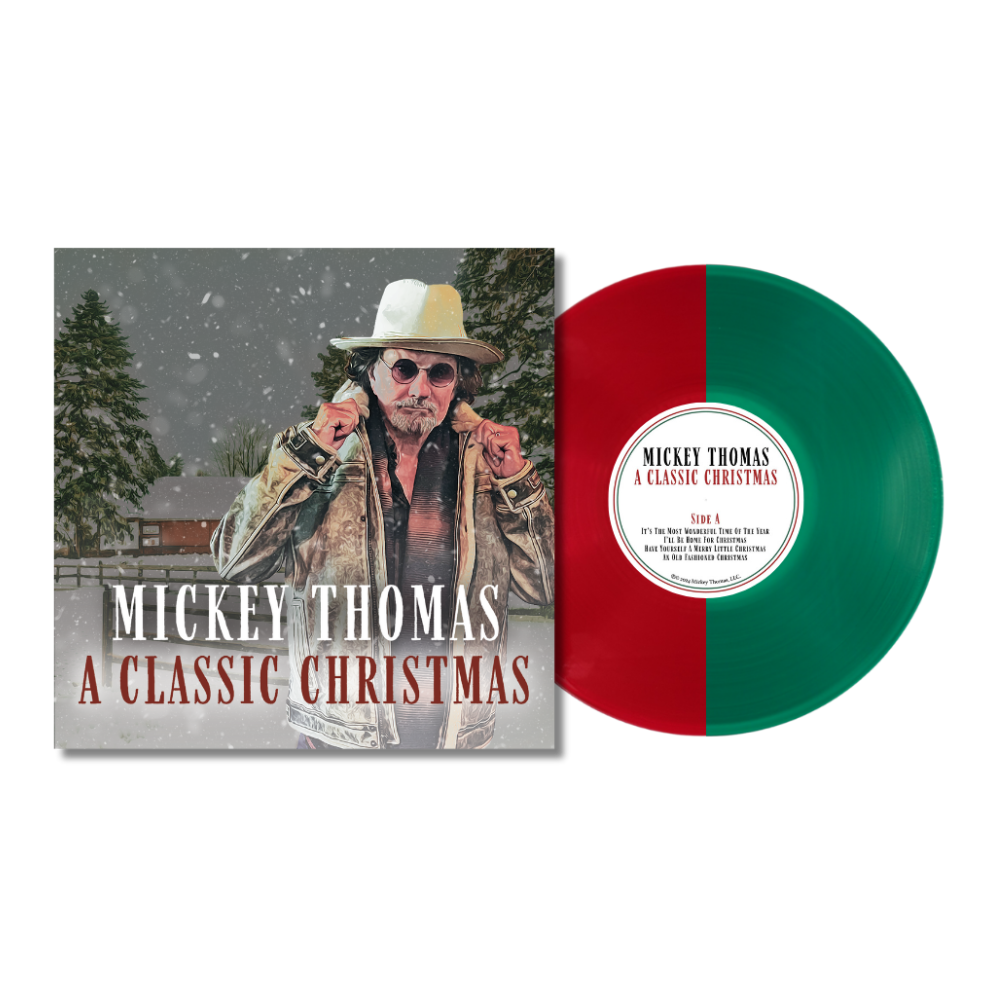 Mickey Thomas - A Classic Christmas Red/Green Vinyl