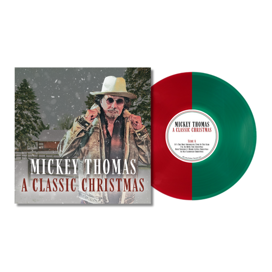 Mickey Thomas - A Classic Christmas Red/Green Vinyl