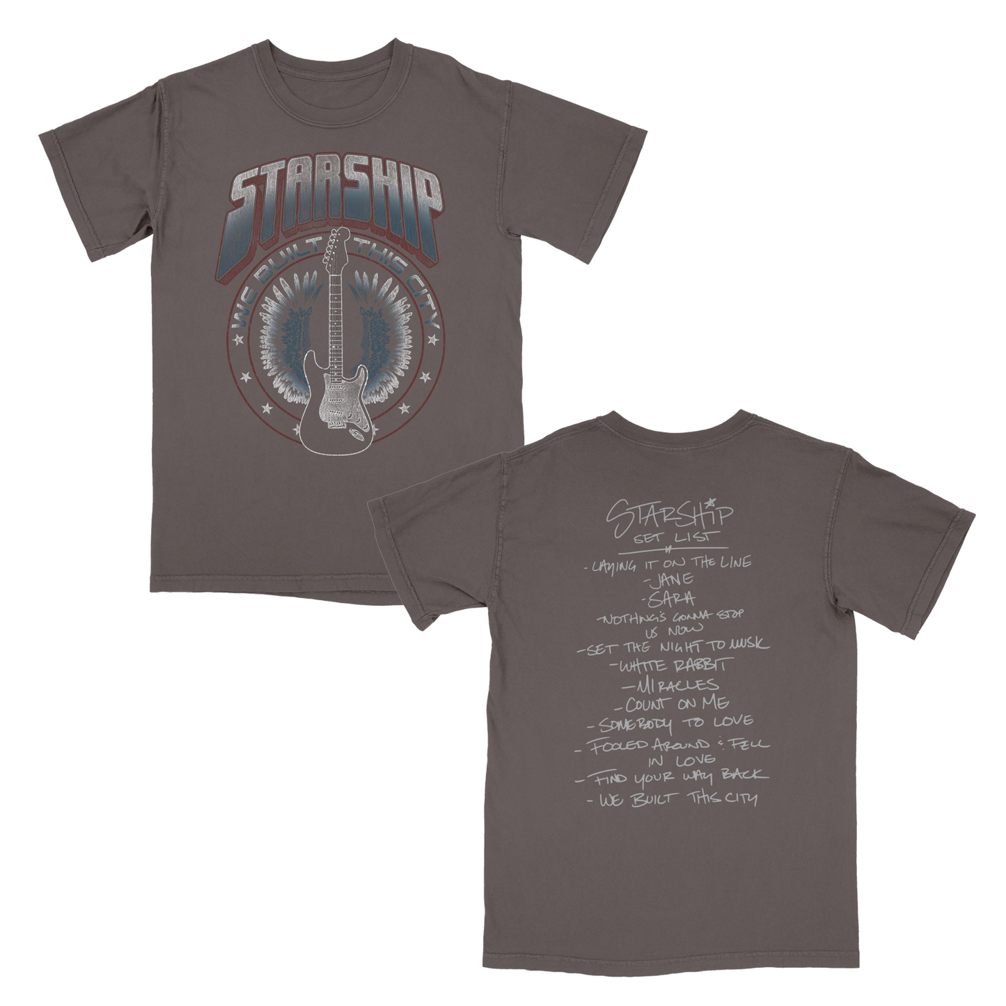 Starship Setlist Tee