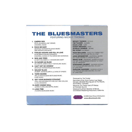 The Bluesmasters featuring Mickey Thomas CD