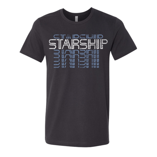Starship Repeating Logo T-Shirt